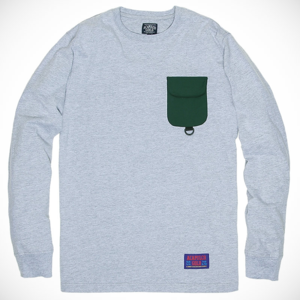 [ACAPULCO GOLD] &quot;Basecamp&quot; Long Sleeve [Grey]
