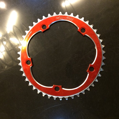[Super Sale] ALL CITY Chainring [RED] 46T