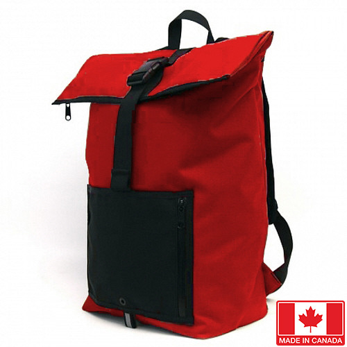 [YNOT made] TUCK &amp; ROLL Backpack [Red]