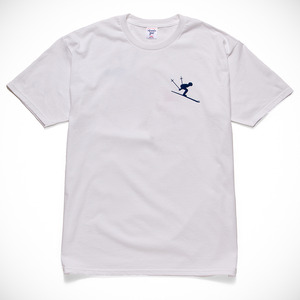 [ACAPULCO GOLD] &quot;Downhill&quot; Tee [White]