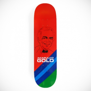 [ACAPULCO GOLD] &quot;Ralph&quot; Skate Deck RED