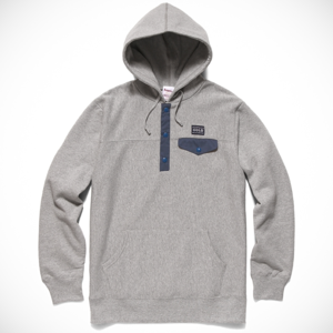 [ACAPULCO GOLD] &quot;Ascent 2.0&quot; Pullover Hoodie [Grey]