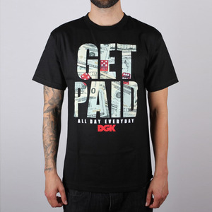 DGK &quot;GET Paid&quot; T-Shirt [Black]