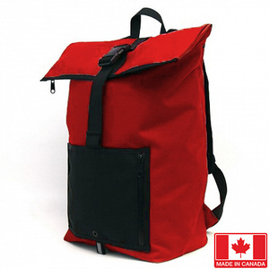 [YNOT made] TUCK &amp; ROLL Backpack [Red]