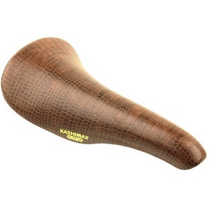 [BYCLIPSE ONLY] KASHIMAX &quot;Aero Saddle&quot; [Brown Crocodile]