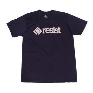 Resist parts &quot;RESIST&quot; T-Shirt [Navy]