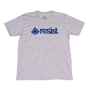 Resist parts &quot;RESIST&quot; T-Shirt [Grey]