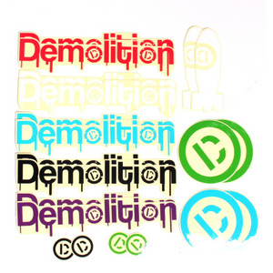 Demolition Parts STICKER Pack [2010]