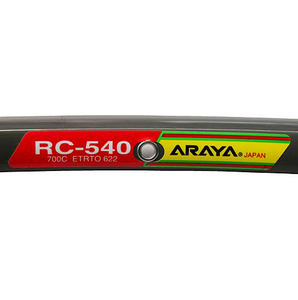 [Pre Order] Araya RC-540 Rim [700c][Gunmetal]