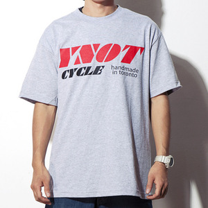 YNOT Cycle &quot;Original LOGO&quot; T-Shirt [Grey]